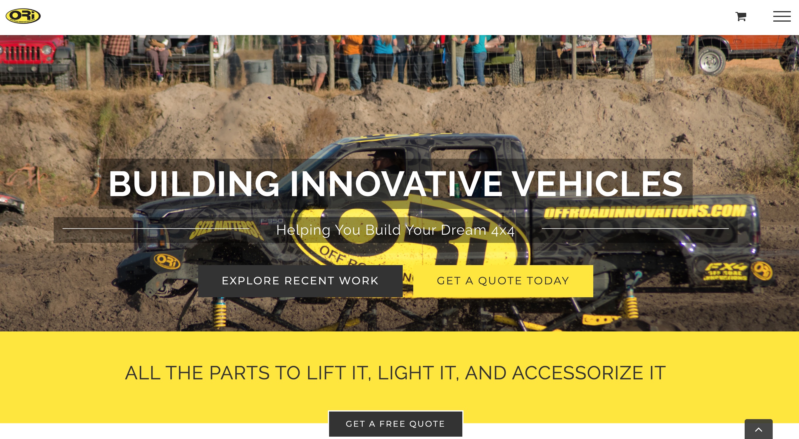 ORI Home Page Off Road Innovations